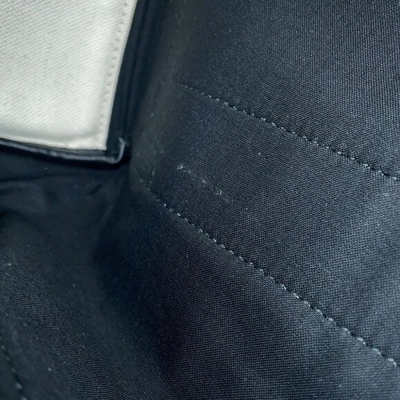 BALENCIAGA Navy Kabas Size S Canvas/Leather Navy 339933 - Picture 10 of 16